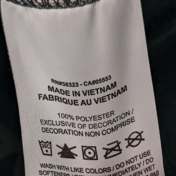 Nike Dri-FIT Pants Men L Black Athletic Tapered Training Joggers Polyester Gym - Picture 3 of 4